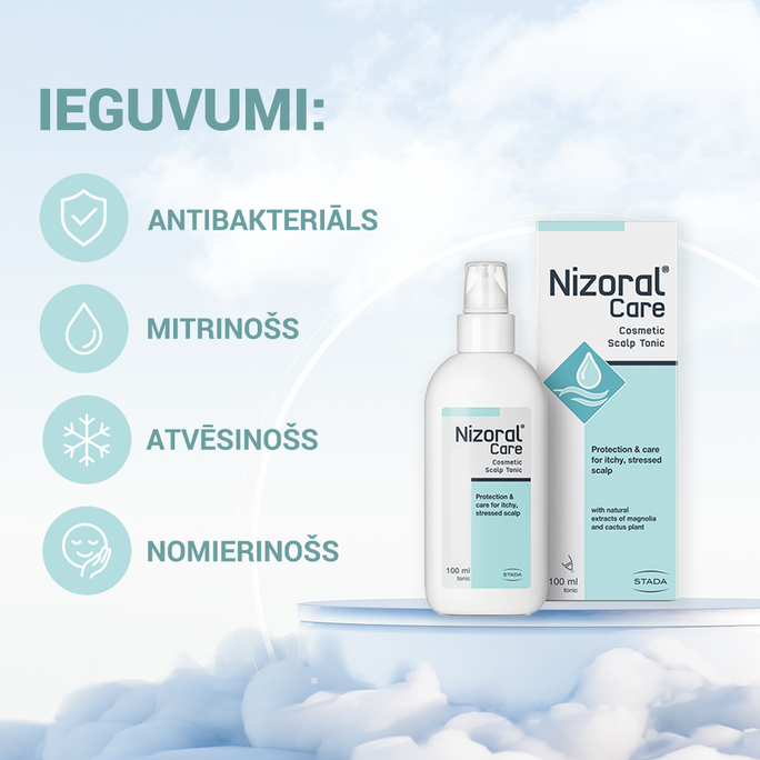NIZORAL Care Galvas Ādas toniks, 100 ml - 2