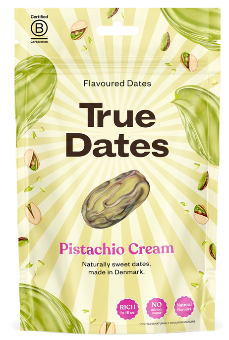 TRUE DATES Pistachio Cream dateles, 100 g - 1