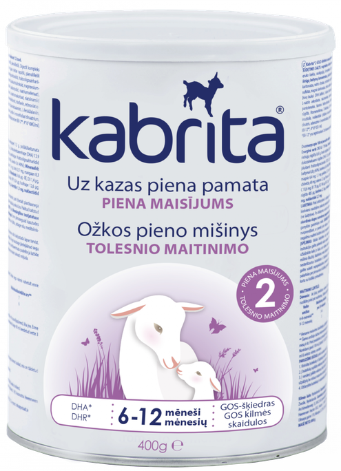 KABRITA 2 piena maisījums, 400 g - 1