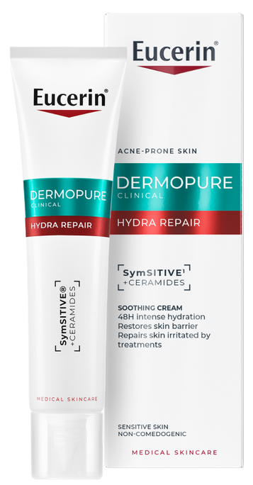 EUCERIN DermoPure Clinical Hydra Repair Soothing sejas krēms, 40 ml - 1