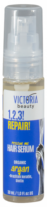 VICTORIA BEAUTY 1,2,3! Repair! for Damaged Hair serums matiem, 30 ml - 1