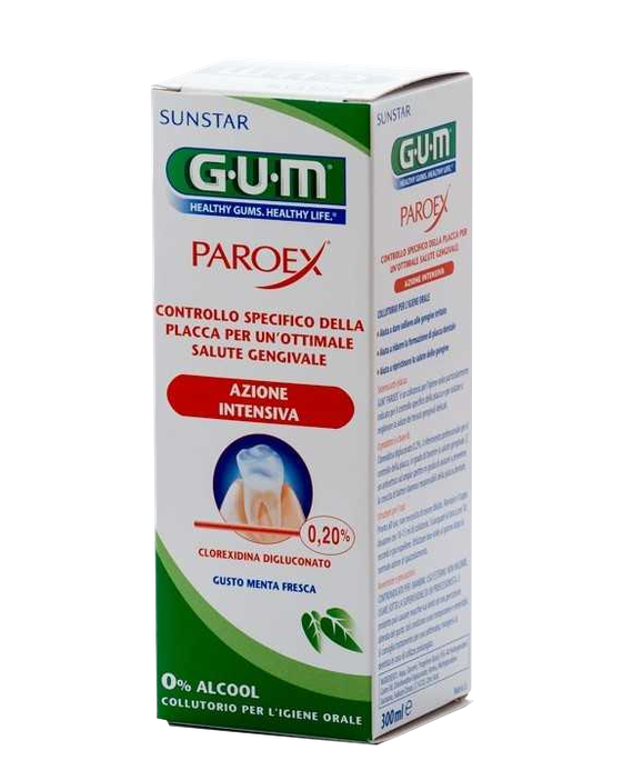 GUM Paroex 0,20% CHX mutes skalojamais līdzeklis, 300 ml - 1