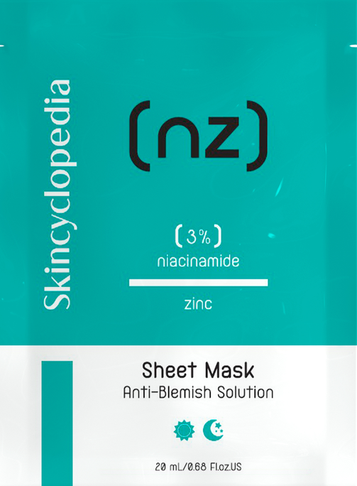 SKINCYCLOPEDIA With Niacinamide and Zinc sejas maska, 1 gab. - 1