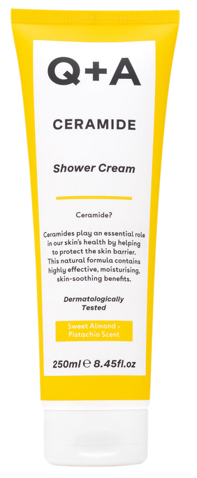 Q+A Ceramide dušas krēms, 250 ml - 1