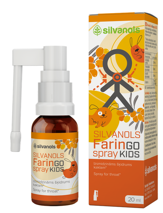 FARINGOSPRAY Kids sprejs, 20 ml - 2