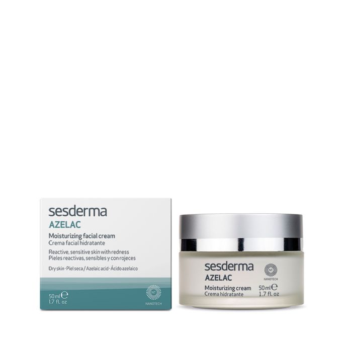 SESDERMA Azelac Moisturizing, drėkinamasis veido kremas, 50 ml - 2