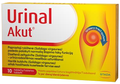 URINAL Akut tabletes, 10 gab. - 1