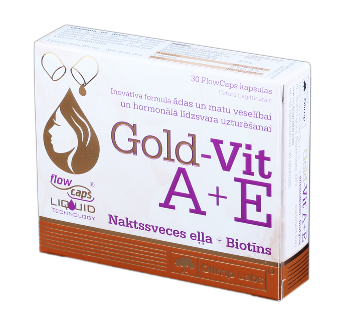 OLIMP LABS Gold - Vit A + E kapsulas, 30 gab. - 1