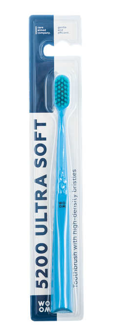 WOOM 5200 Ultra Soft zobu birste, 1 gab. - 1