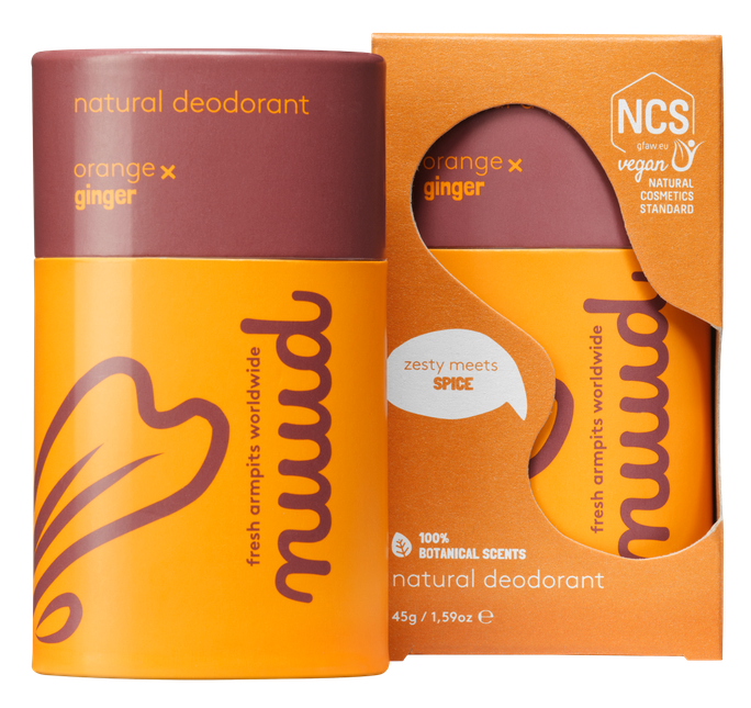 NUUD Orange&Ginger dezodorants, 45 g - 2