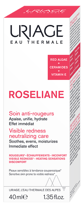 URIAGE Roseliane Anti-Redness sejas krēms, 40 ml - 2