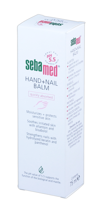SEBAMED Hand+Nail balzamas, 75 ml - 1