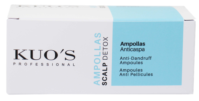 KUOS Scalp Detox ampulas, 6 gab. - 2