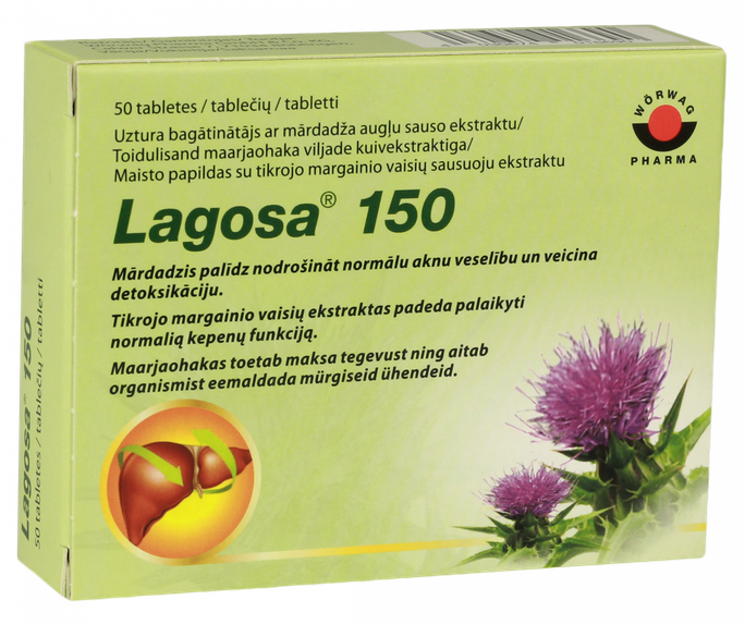 LAGOSA 150 tabletes, 50 gab. - 1