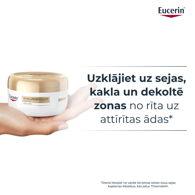 EUCERIN Hyaluron-Filler + Elasticity ķermeņa krēms, 200 ml - 5