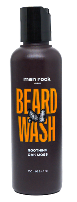 MEN ROCK Oak Moss, Soothing Beard mazgāšanas līdzeklis, 100 ml - 1