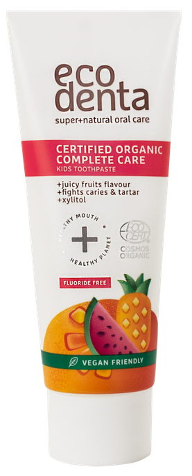 ECODENTA Juicy Fruits zobu pasta, 75 ml - 1