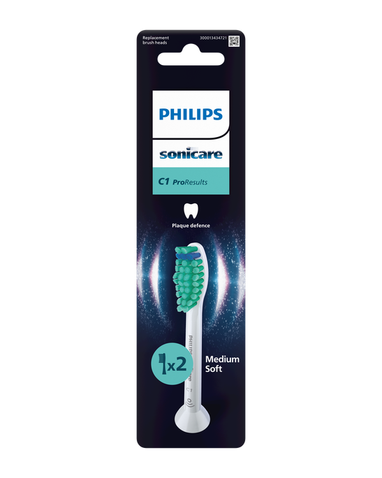PHILIPS Sonicare ProResults HX6012/87 elektriskās zobu birstes uzgaļi, 2 gab. - 1