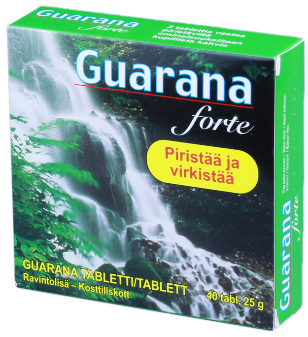 GUARANA FORTE tabletes, 40 gab. - 1