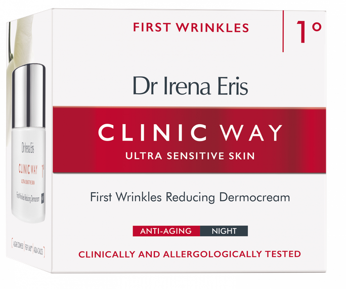 CLINIC WAY 1 First Wrinkles nakts sejas krēms, 50 ml - 2