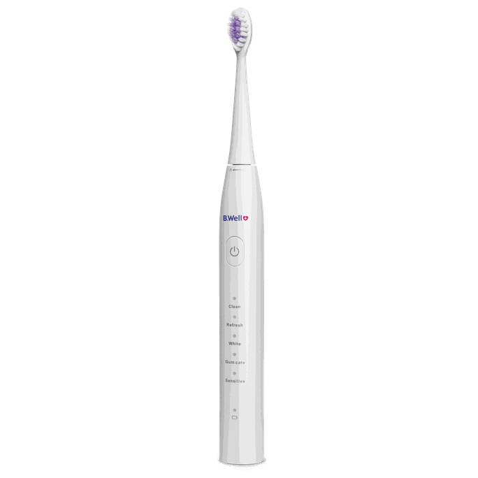 B.WELL Pro-850 Sonic, White elektriskā zobu birste, 1 gab. - 3