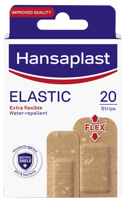 HANSAPLAST Elastic plāksteri, 20 gab. - 1