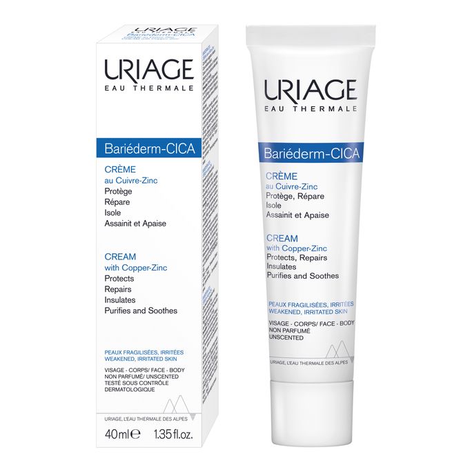 URIAGE Bariederm Cica Cu-Zn krēms, 40 ml - 2