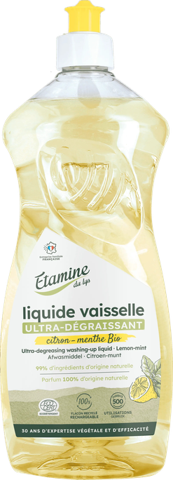 ETAMINE DU LYS Citrona Un Piparmētru Aromāts trauku mazgāšanas līdzeklis, 1000 ml - 1