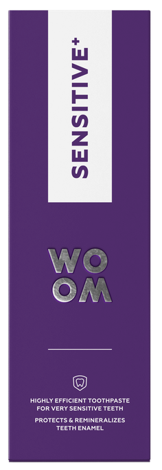 WOOM Sensitive+ zobu pasta, 75 ml - 2