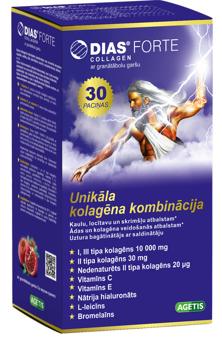 DIAS Forte Collagen kolagēns, 30 gab. - 1