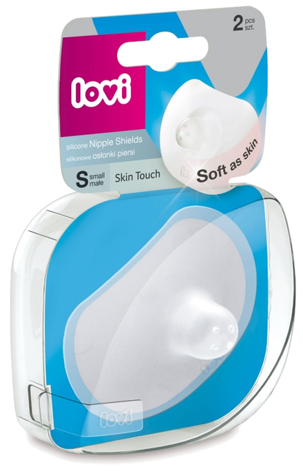 LOVI Skin Touch S (versija GB) krūšu galu aizsargi, 2 gab. - 1