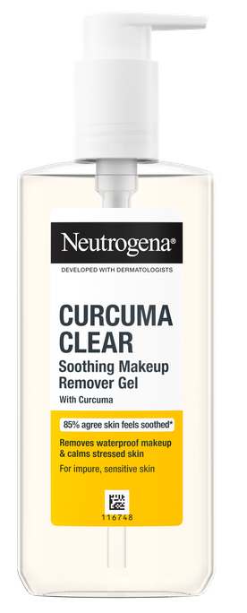 NEUTROGENA Curcuma Clear Nomierinošs, Kosmētikas Noņemšanai gels, 200 ml - 1