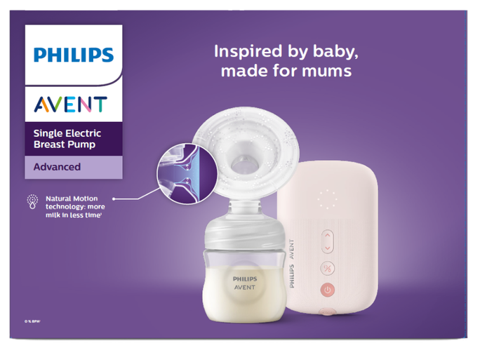 PHILIPS Avent elektriskais piena pumpis, 1 gab. - 1