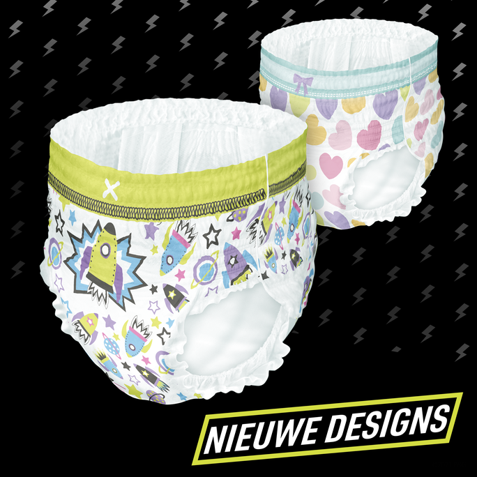 PAMPERS Ninjamas, Nakts, 4-7 gadi, 17-30 kg, Green biksītes, 10 gab. - 2