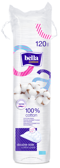 BELLA Cotton vates diski, 120 gab. - 1