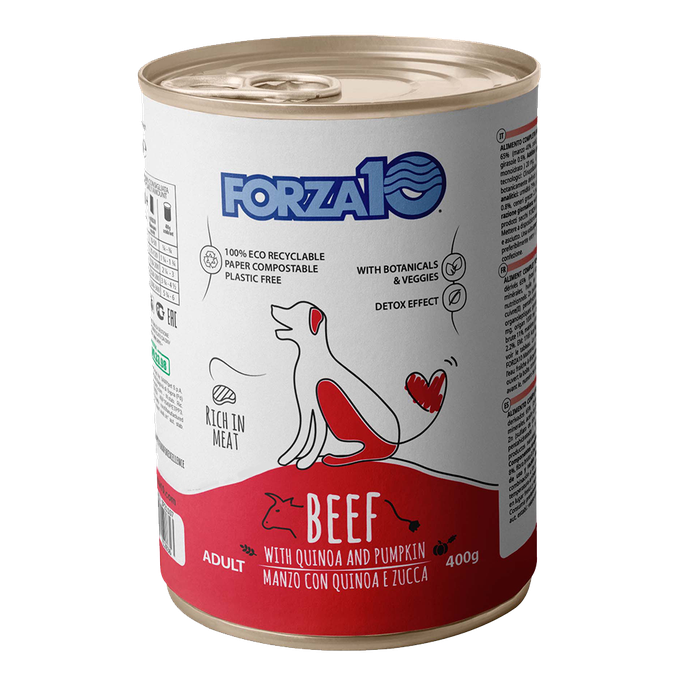 FORZA10 Maintenance Liellops Ar Kvinoju Un Ķirbi, Suņiem mitrā barība, 400 g - 1
