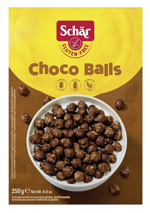 SCHAR Choco Balls bezglutēna brokastu pārslas, 250 g - 1
