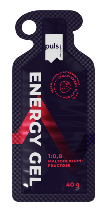 PULS NUTRITION Energy Strawberry želeja, 40 g - 1