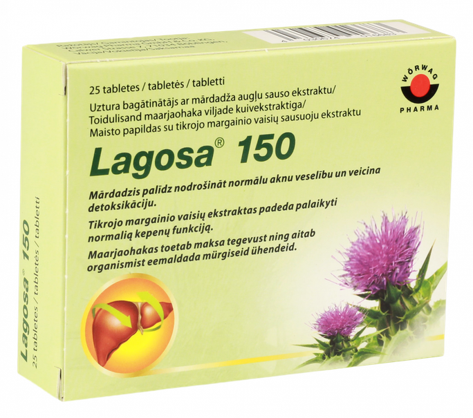 LAGOSA 150 tabletes, 25 gab. - 1