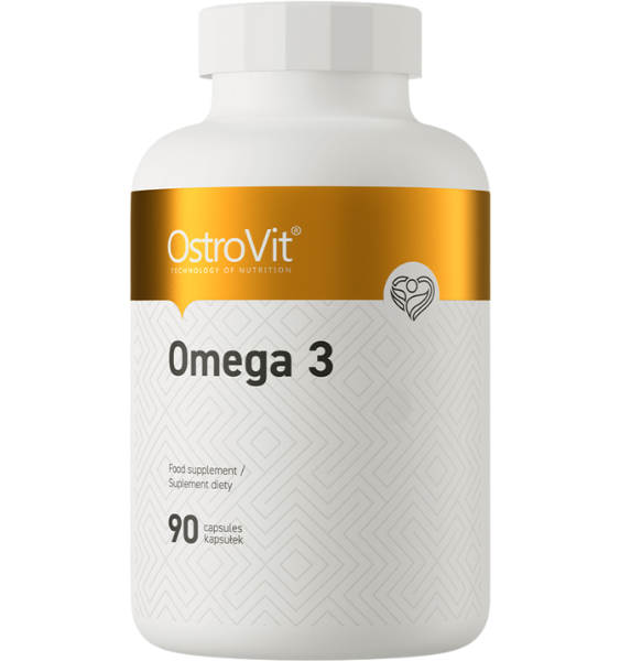 OSTROVIT Omega 3 kapsulas, 90 gab. - 1