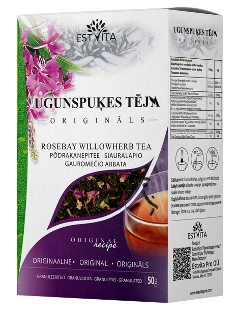 ESTVITA Original Ugunspuķes beramā tēja, 50 g - 1