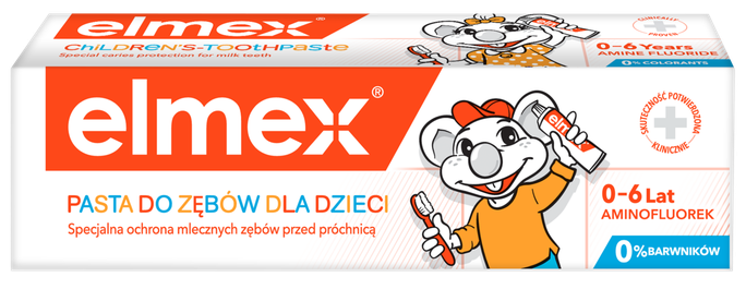 ELMEX Children (0-6) zobu pasta, 50 ml - 1