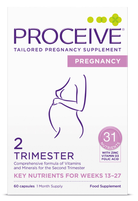 PROCEIVE Trimester 2 kapsulas, 60 gab. - 1