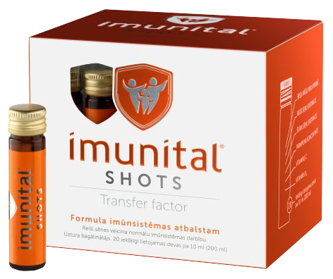 IMUNITAL SHOTS ampulas, 20 gab. - 1