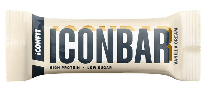 ICONFIT Iconbar Vanilla Cream batoniņš, 45 g - 1