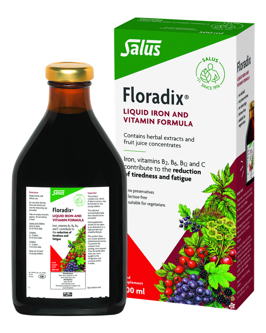 FLORADIX Liquid Iron šķidrums, 500 ml - 1