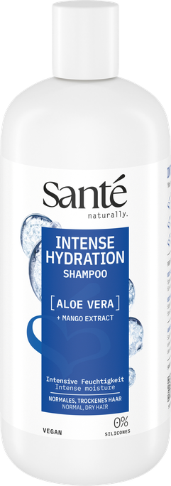 SANTE Intense Hydration Aloe Vera and mango extract šampūns, 500 ml - 1