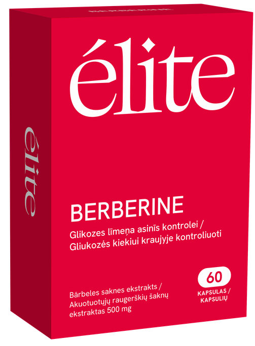 ELITE Berberine kapsulas, 60 gab. - 1