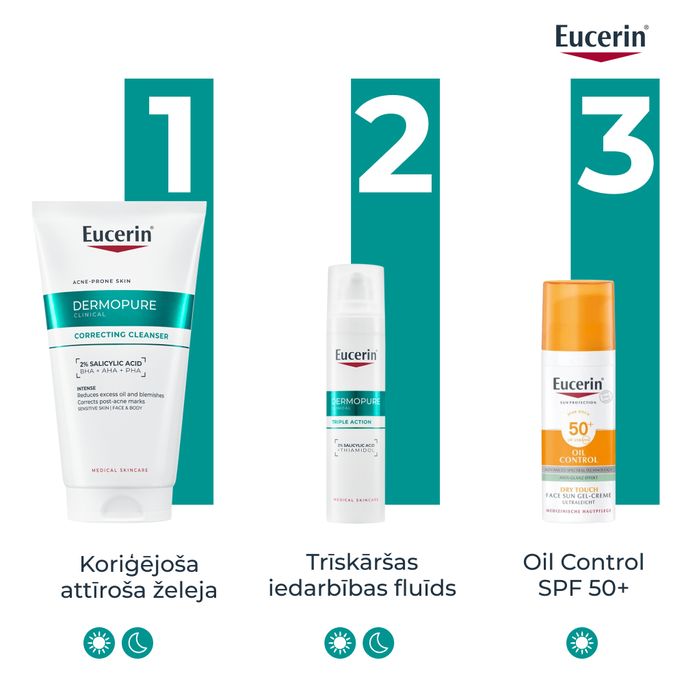 EUCERIN DermoPure Clinical attīroša želeja, 150 ml - 5