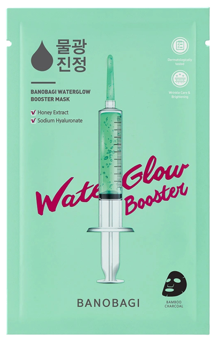 BANOBAGI Booster Water Glow lakštinė veido kaukė, 1 vnt. - 1